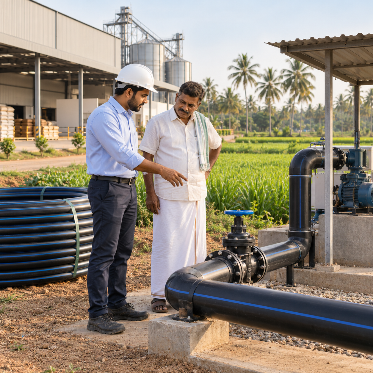 Industrial manufacturing facilities