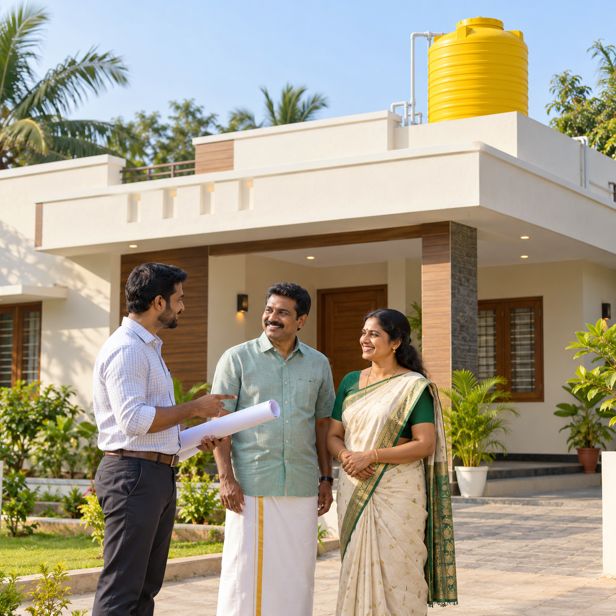 Modern residential home